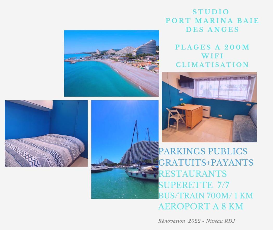 Fame - Marina Baie Des Anges Apartment